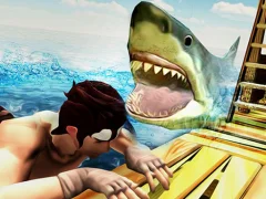 Raft Angry Shark Hunting เกมออนไลน์
