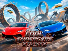 Cool SuperCars Stunts เกมออนไลน์