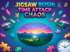 Jigsaw Rush Time Attack Chaos เกมออนไลน์
