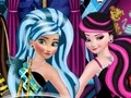 Princesses In Monster High เกมออนไลน์