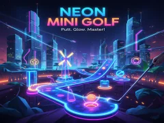 Neon Mini Golf เกมออนไลน์
