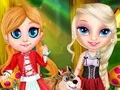 Little Elsa In Red Hood เกมออนไลน์
