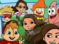 Nickelodeon Tag attack เกมออนไลน์