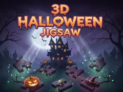 3D Halloween Jigsaw เกมออนไลน์