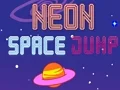Neon Space Jump เกมออนไลน์