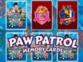Paw Patrol Memory Cards เกมออนไลน์