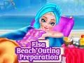 Elsa Beach Outing Preparation เกมออนไลน์