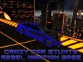 Crazy Car Stunts: Rebel Martian Base เกมออนไลน์