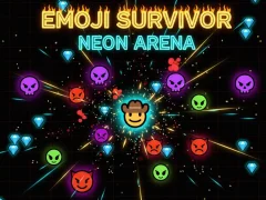 Emoji Survivor - Neon Arena เกมออนไลน์
