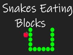 Snakes Eating Blocks เกมออนไลน์