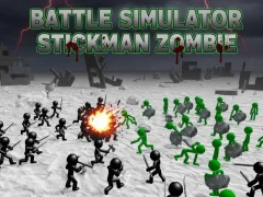 Battle Simulator Stickman Zombie เกมออนไลน์