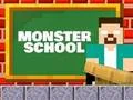 Monster School: Roller Coaster & Parkour เกมออนไลน์
