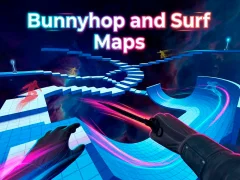 Bunnyhop and Surf Maps เกมออนไลน์