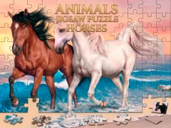 Animals Jigsaw Puzzle Horses เกมออนไลน์