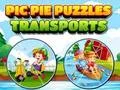 Pic Pie Puzzles Transports เกมออนไลน์