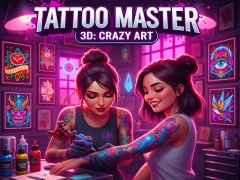 Tattoo Master 3D: Crazy Art เกมออนไลน์