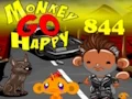 Monkey Go Happy Stage 844 เกมออนไลน์