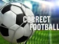 Correct football เกมออนไลน์