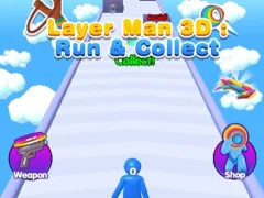 Layer Man 3d Run Collect เกมออนไลน์