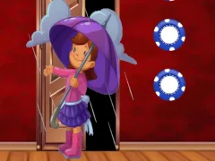Escape Rainy Day Girl เกมออนไลน์