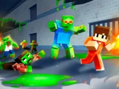 Obby Prison: Craft Escape เกมออนไลน์