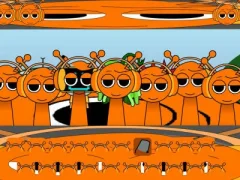 Sprunki Retake: Oren Virus เกมออนไลน์
