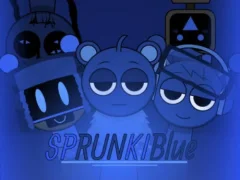 Sprunki Blue Mod เกมออนไลน์