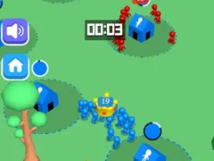 Giant Crowd Io House Capture เกมออนไลน์