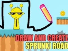 Draw And Create Sprunki Road เกมออนไลน์