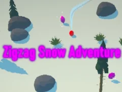 Zigzag Snow Adventure เกมออนไลน์