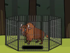 Rescue the Bison from Cage เกมออนไลน์
