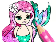Coloring Book: Little Mermaid เกมออนไลน์