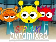 Sprunki Pyramixed: Squid Game เกมออนไลน์