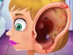 Children's Doctor Treating Ears เกมออนไลน์