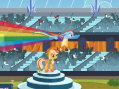 My Little Pony Rainbow Power Equestria Dash เกมออนไลน์