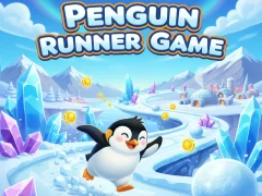 Penguin Runner Game เกมออนไลน์