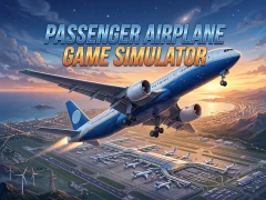Passenger Airplane Game Simulator เกมออนไลน์