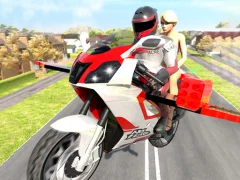 Flying Motorbike Driving Simulator เกมออนไลน์