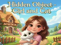 Hidden Object - Girl and Cat เกมออนไลน์