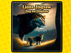 Lions Jigsaw Jigsaw เกมออนไลน์