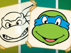 Ninja Turtles Coloring Book เกมออนไลน์