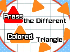 Press The Different Colored Triangle เกมออนไลน์