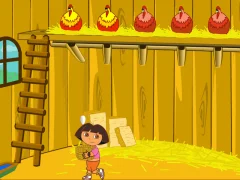 Dora The explorer Saves the Farm เกมออนไลน์