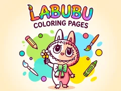 Labubu Coloring Pages เกมออนไลน์