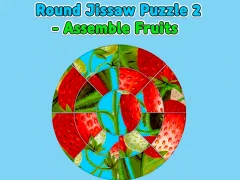 Round jigsaw Puzzle 2 - Assemble Fruits เกมออนไลน์
