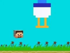Chicken Jockey Flappy Minecraft เกมออนไลน์