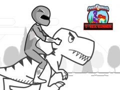 Power Rangers T-Rex Runner เกมออนไลน์