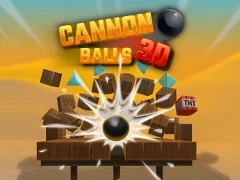 Cannon Balls 3D เกมออนไลน์