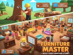 Furniture Master – Build Your Furniture Stor เกมออนไลน์