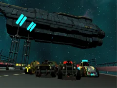 Moon Car Stunt เกมออนไลน์